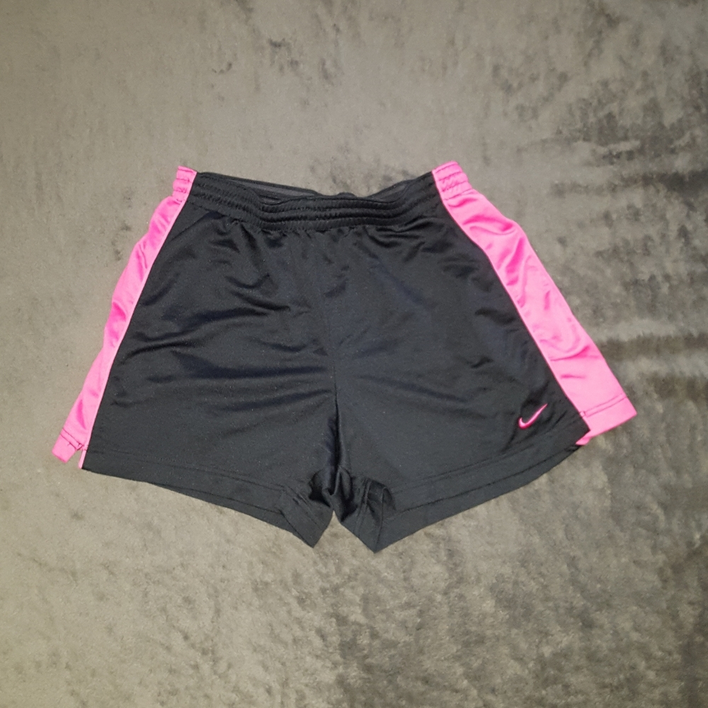 Black & Pink Nike Shorts
